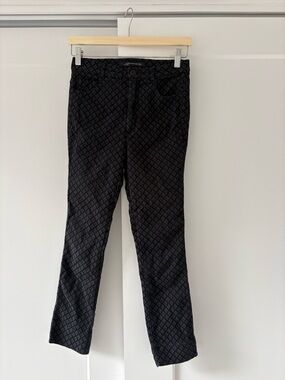 Zara Diamond-Print Stretchy pants